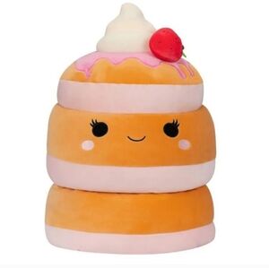 16-inch🍒 Squishmallow 🩵Sawtelle🩵💄Strawberry 🍓 Shortcake 🍰 Pancake 🎀